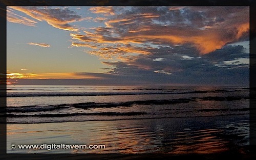 Encinitas California Beacon's Beach Sunset
